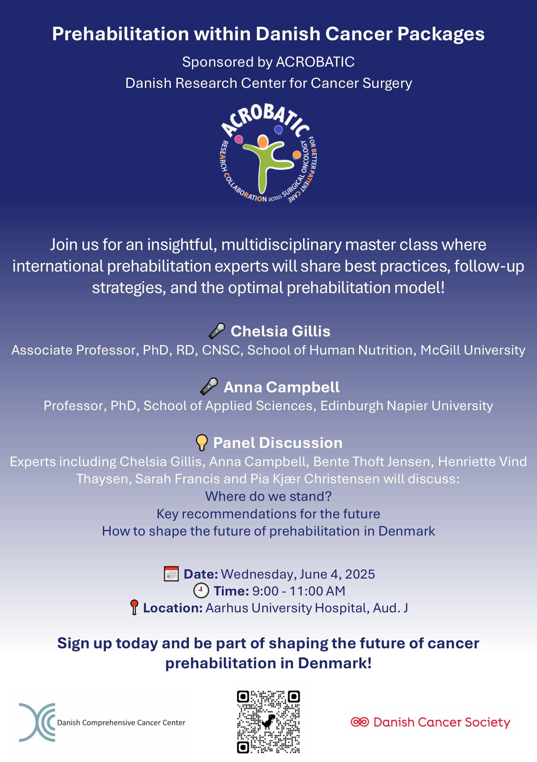 ACROBATIC Prehabilitation Master Class
